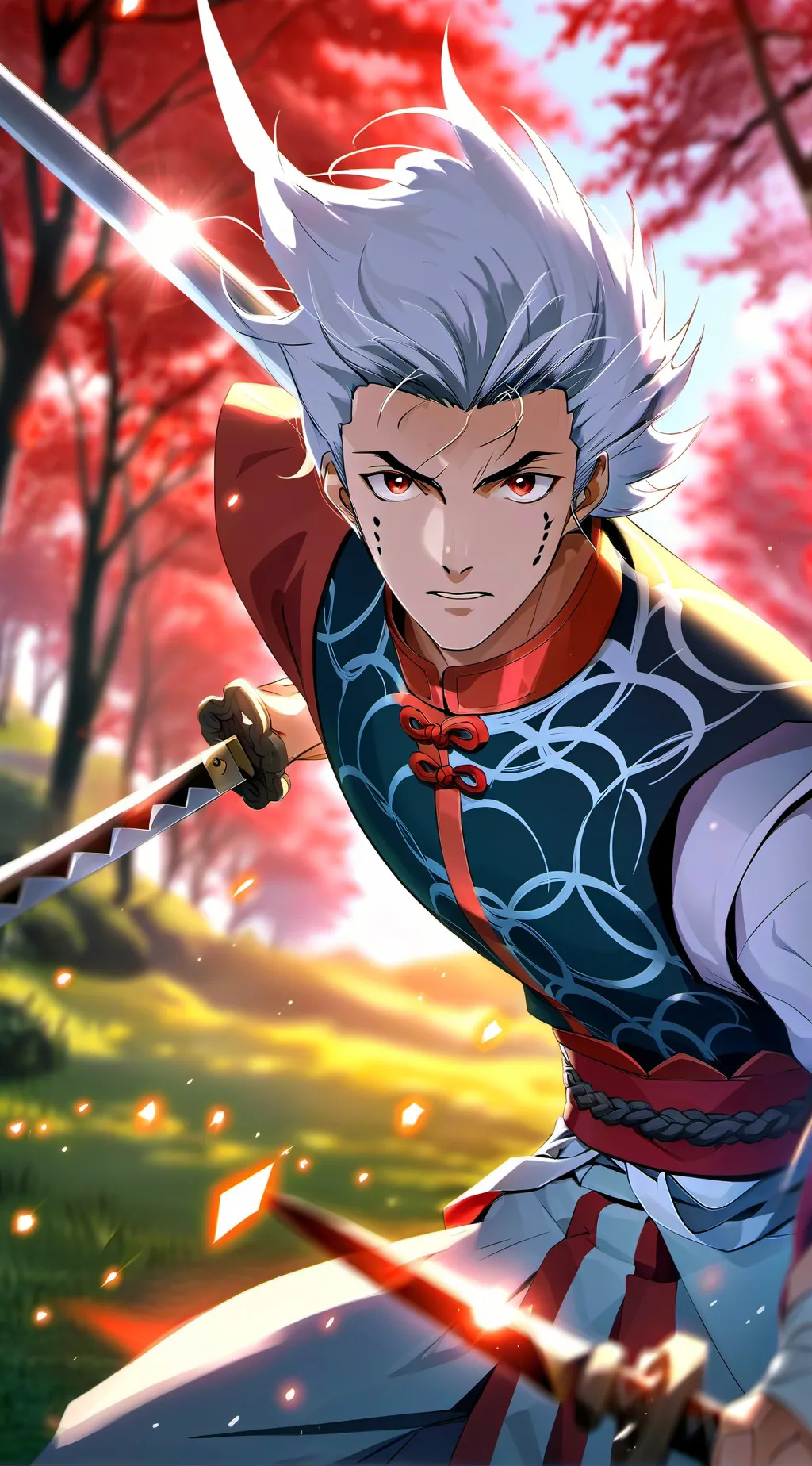 ai character: Enma background