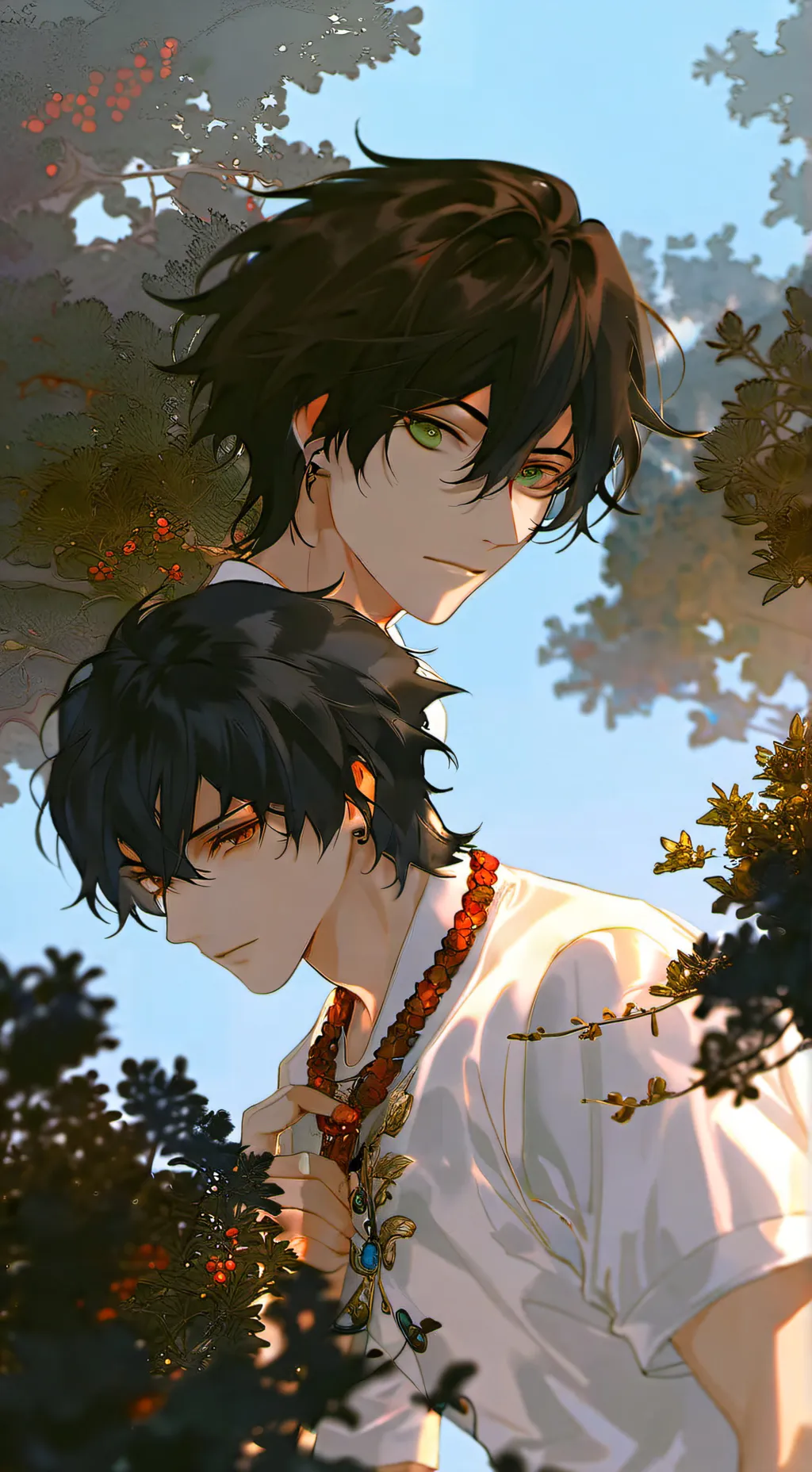 ai character: John and Logan background