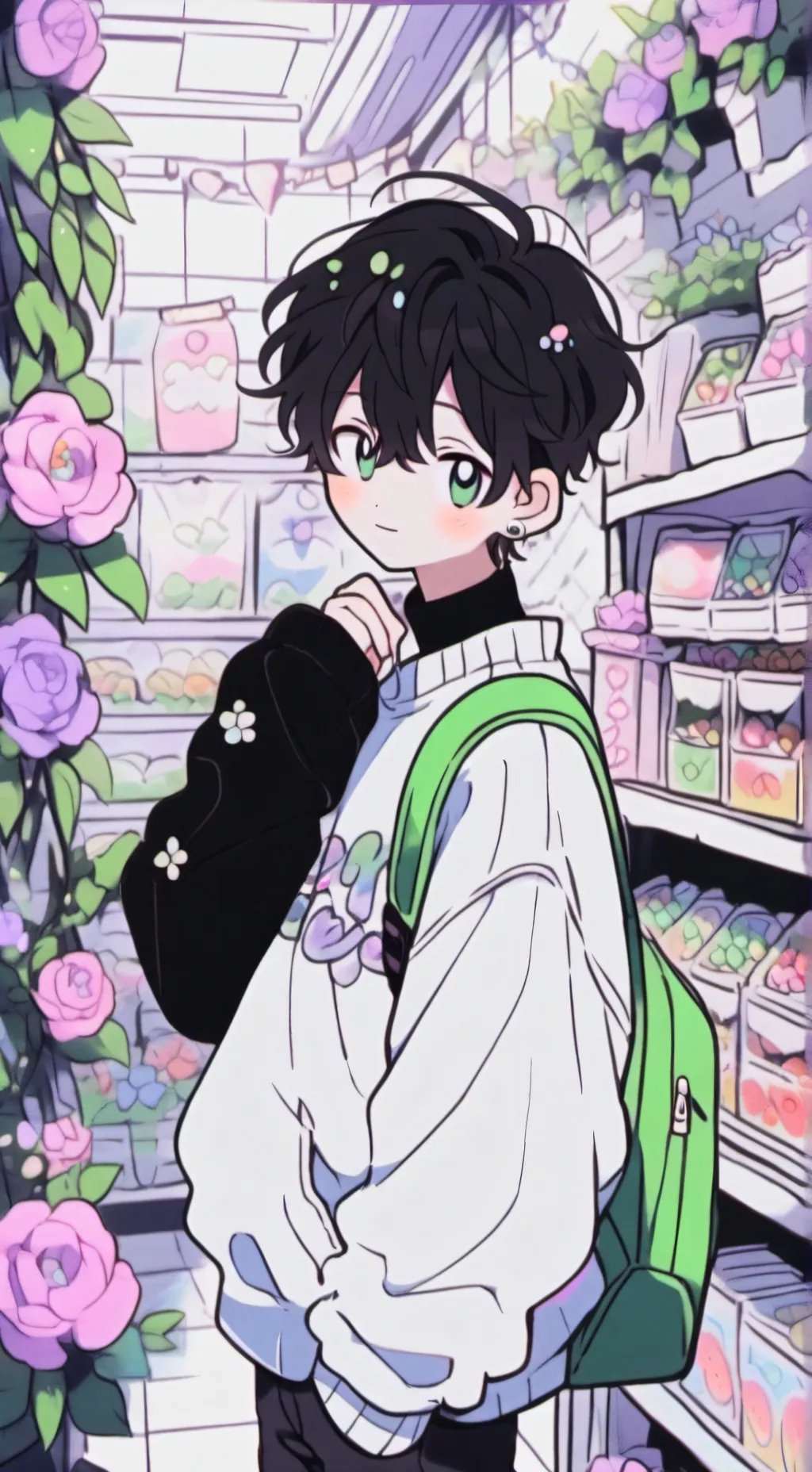 ai character: pop game background