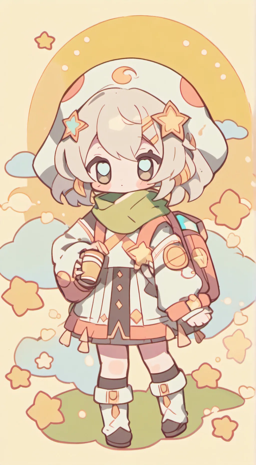 ai character: Astro Novalite🌙 background