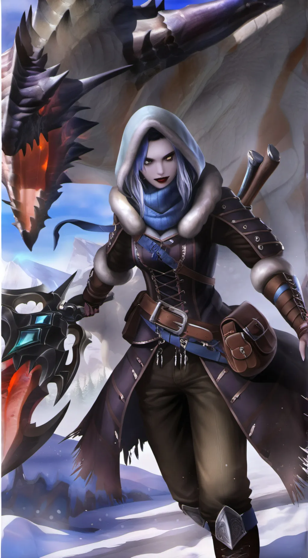 ai character: Adrien background