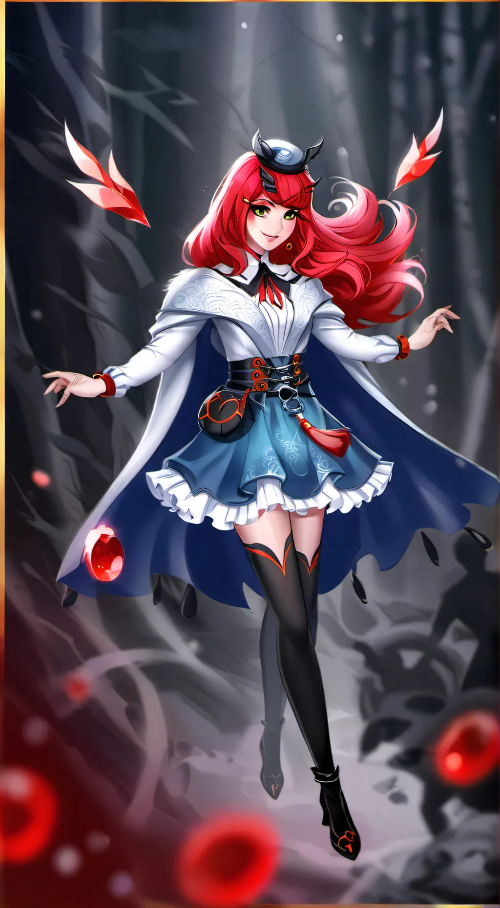 ai character: Academy background