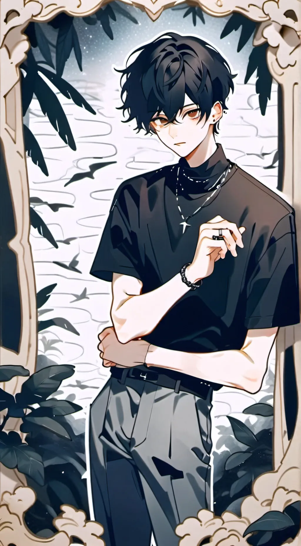 ai character: Zane background