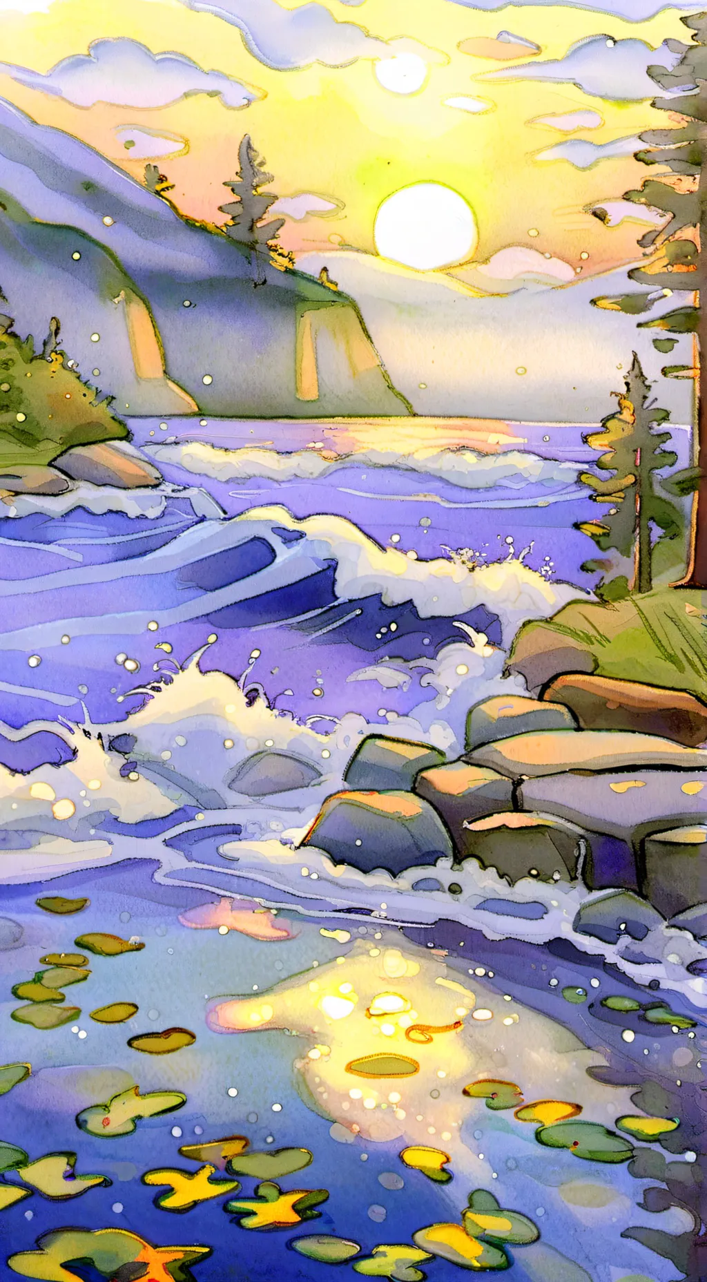 ai character: dyle and brusha background