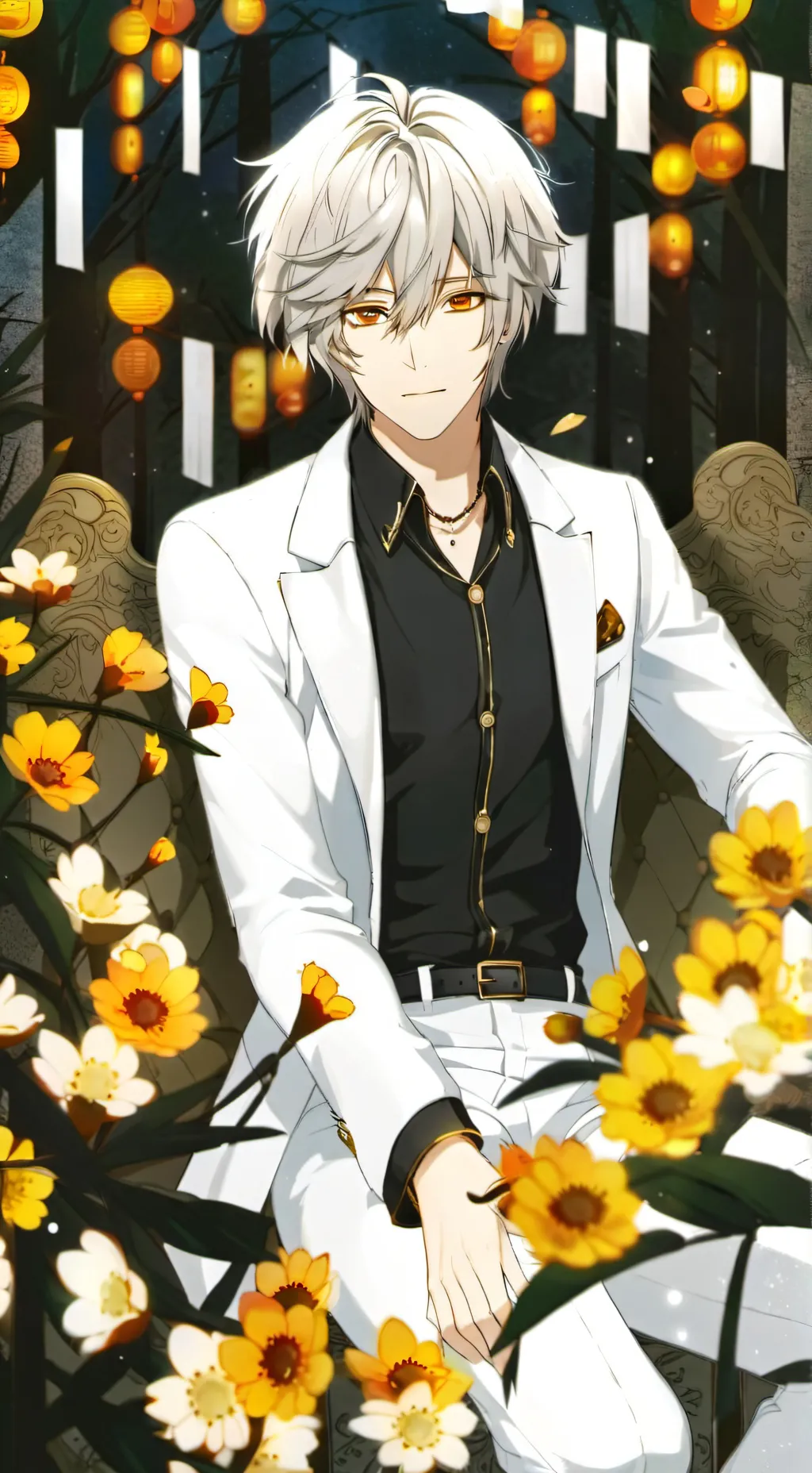 ai character: Theo background