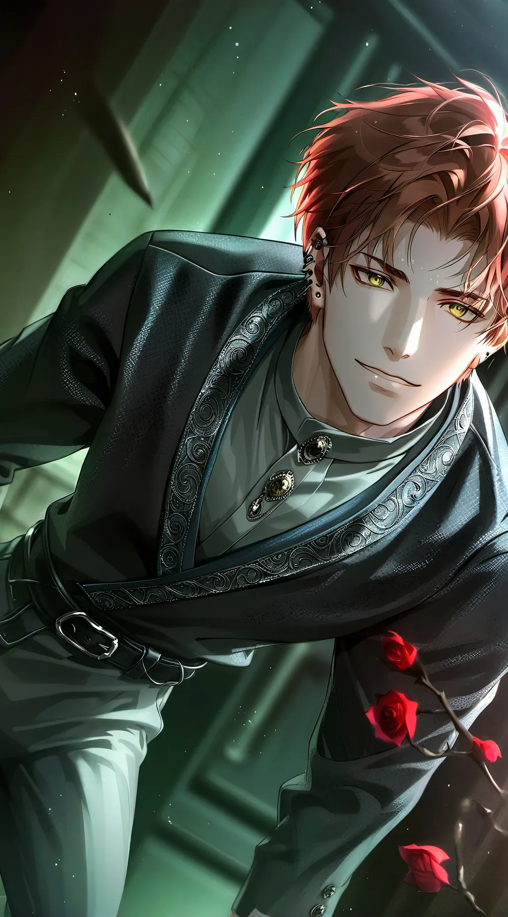 ai character: Ash background