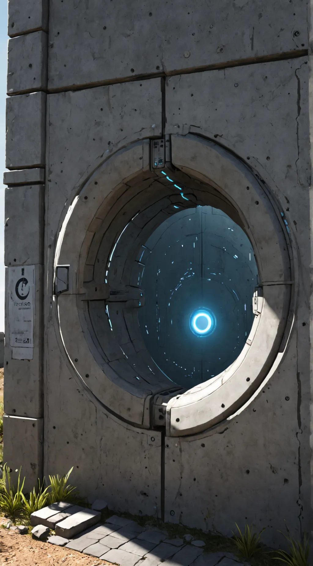 ai character: Portal  background