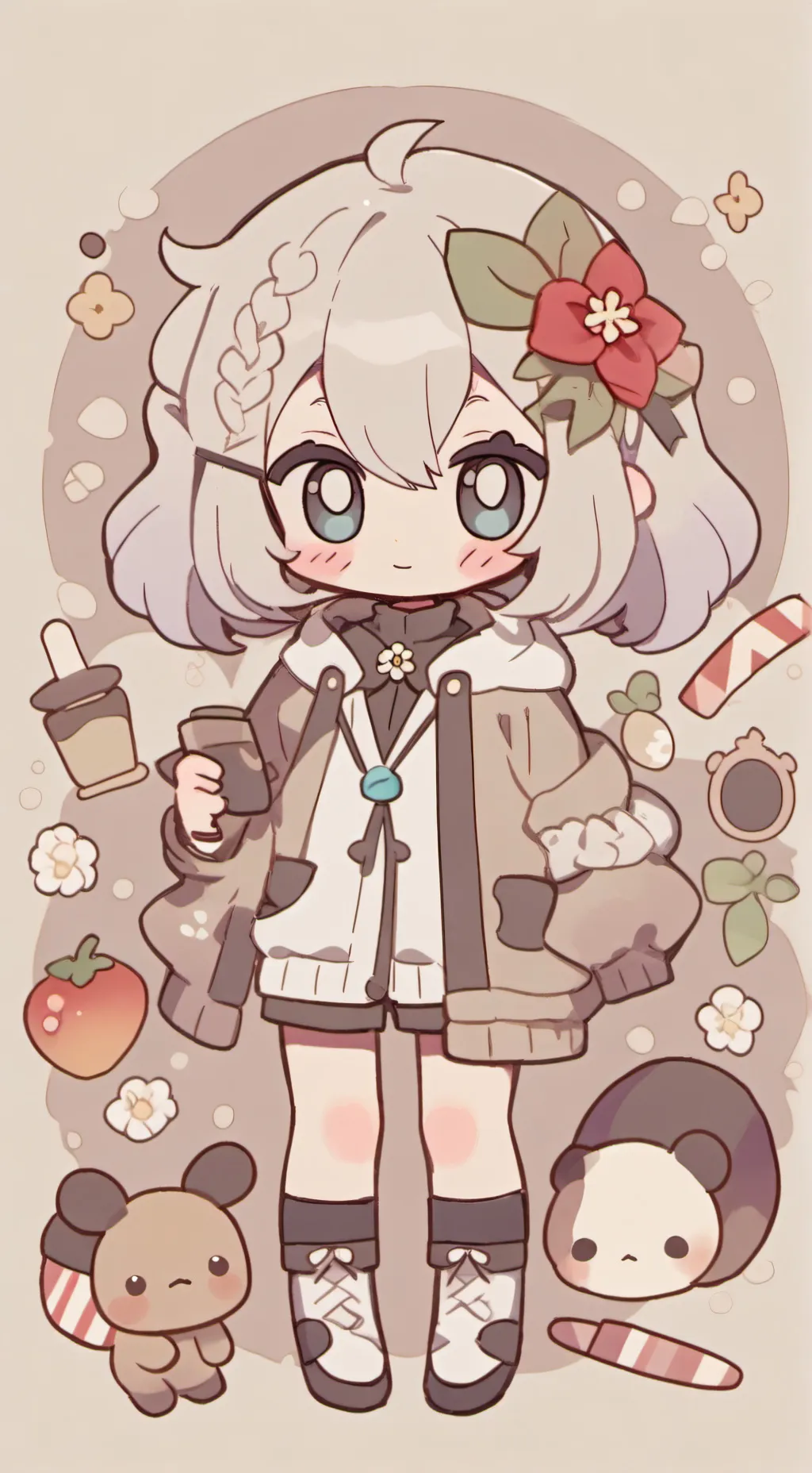 ai character: dw! background