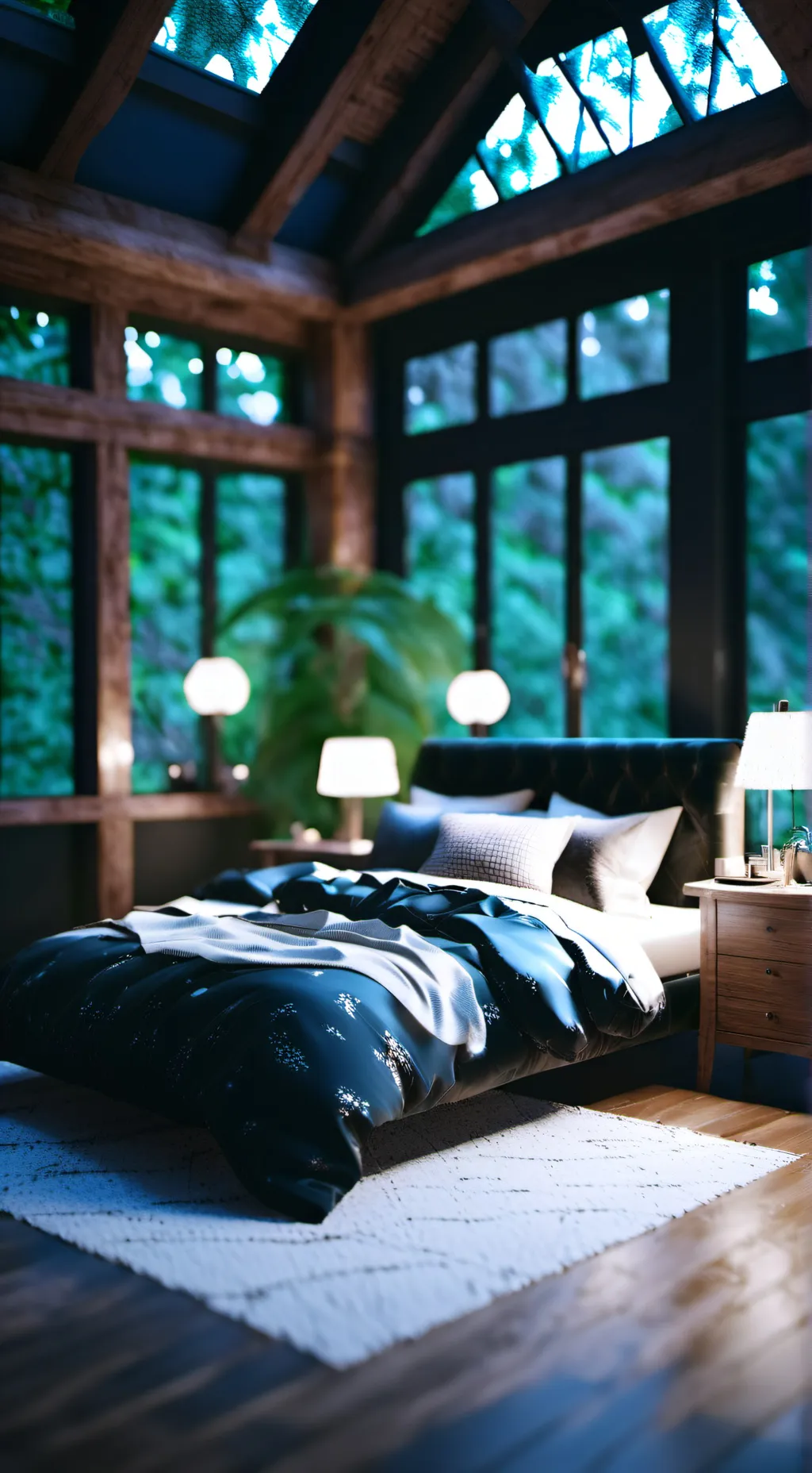 ai character: sleepover besties background