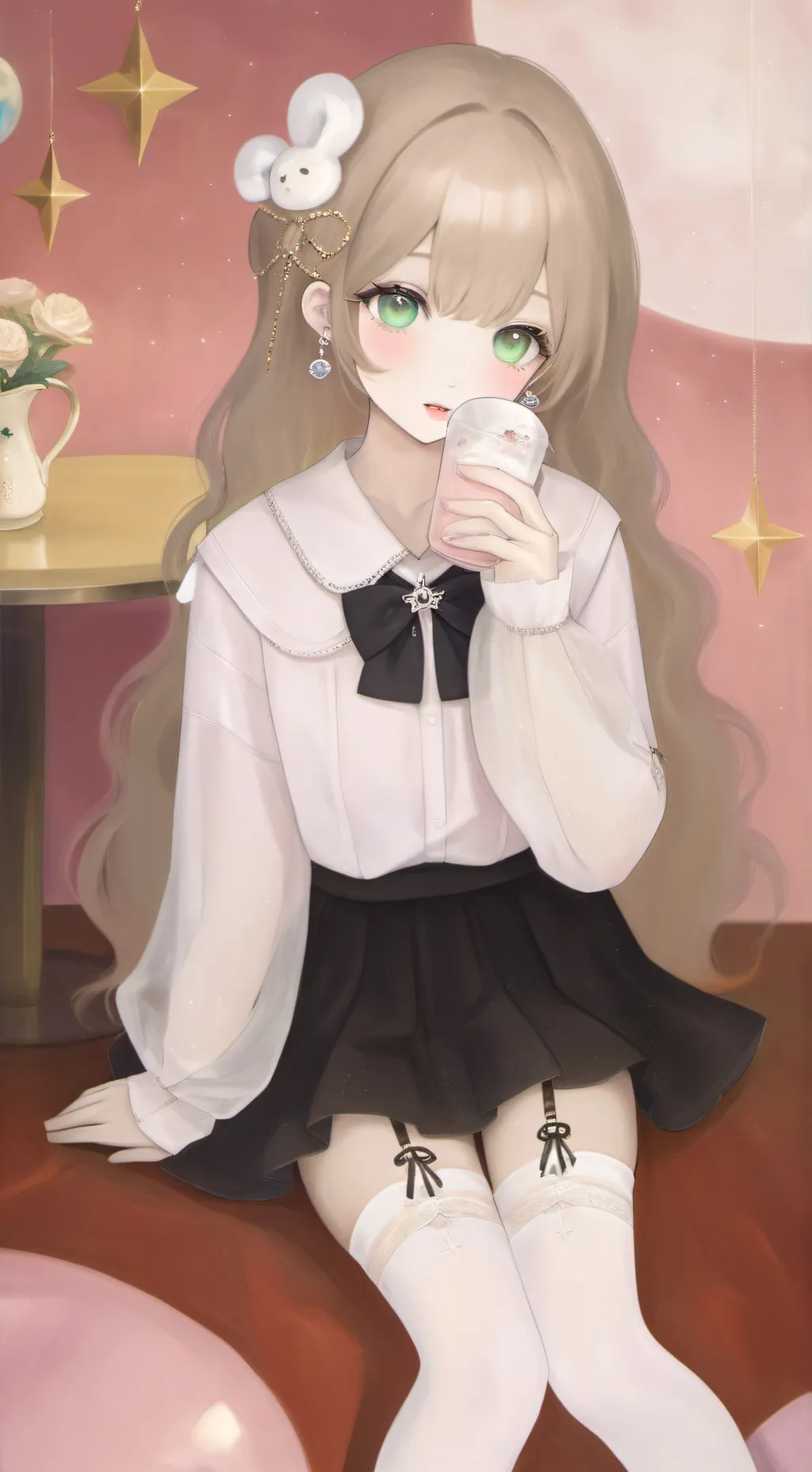 ai character: pregnancy  background