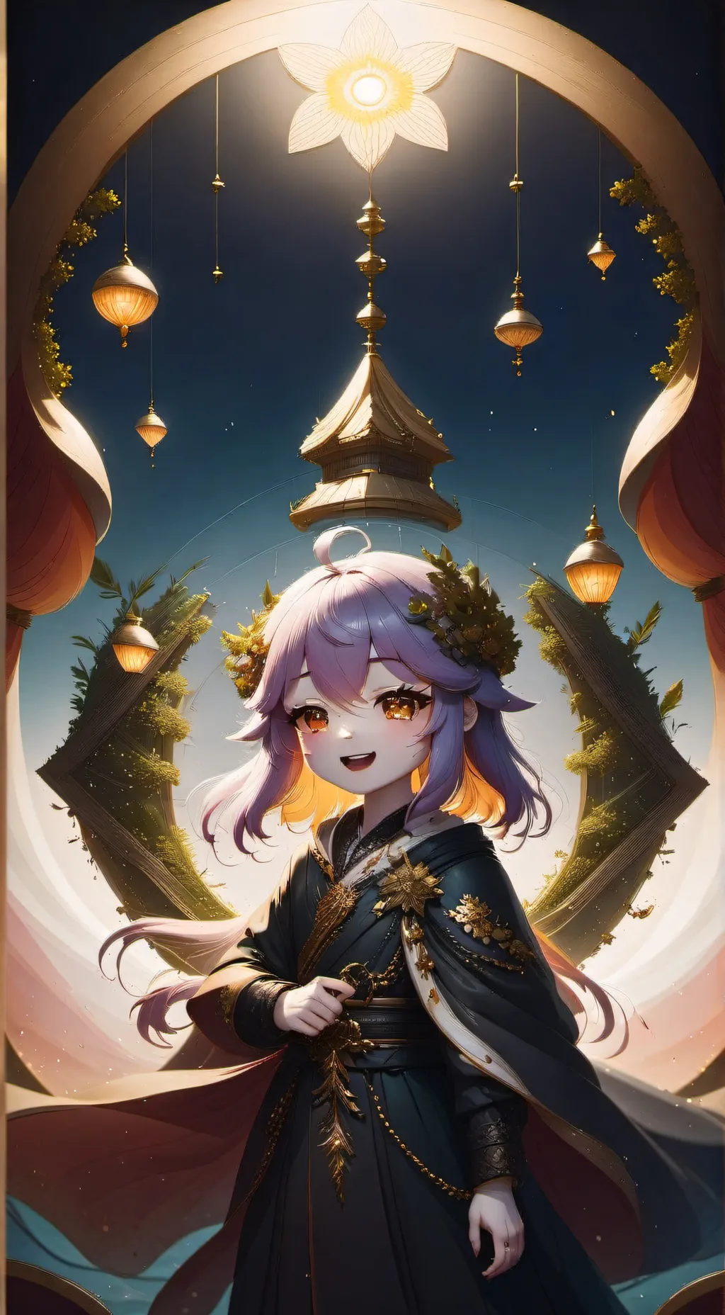 ai character: kda ahri original background