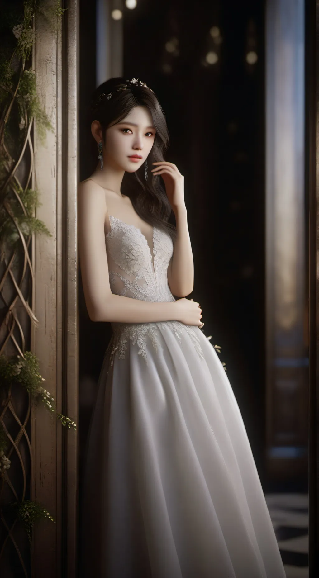 ai character: Mari  background