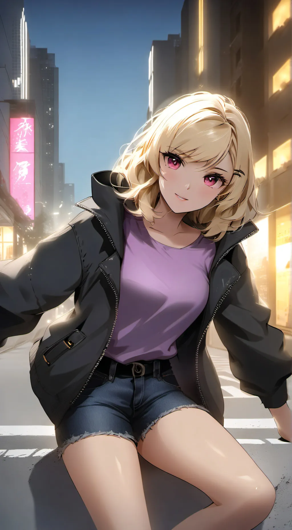 ai character: Hinari background