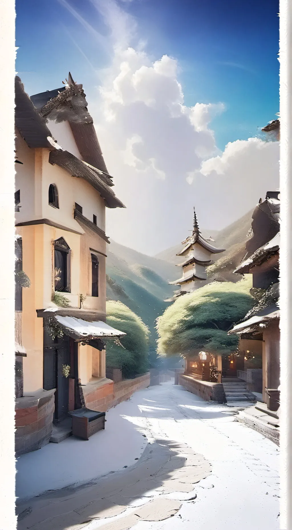 ai character: money blood background