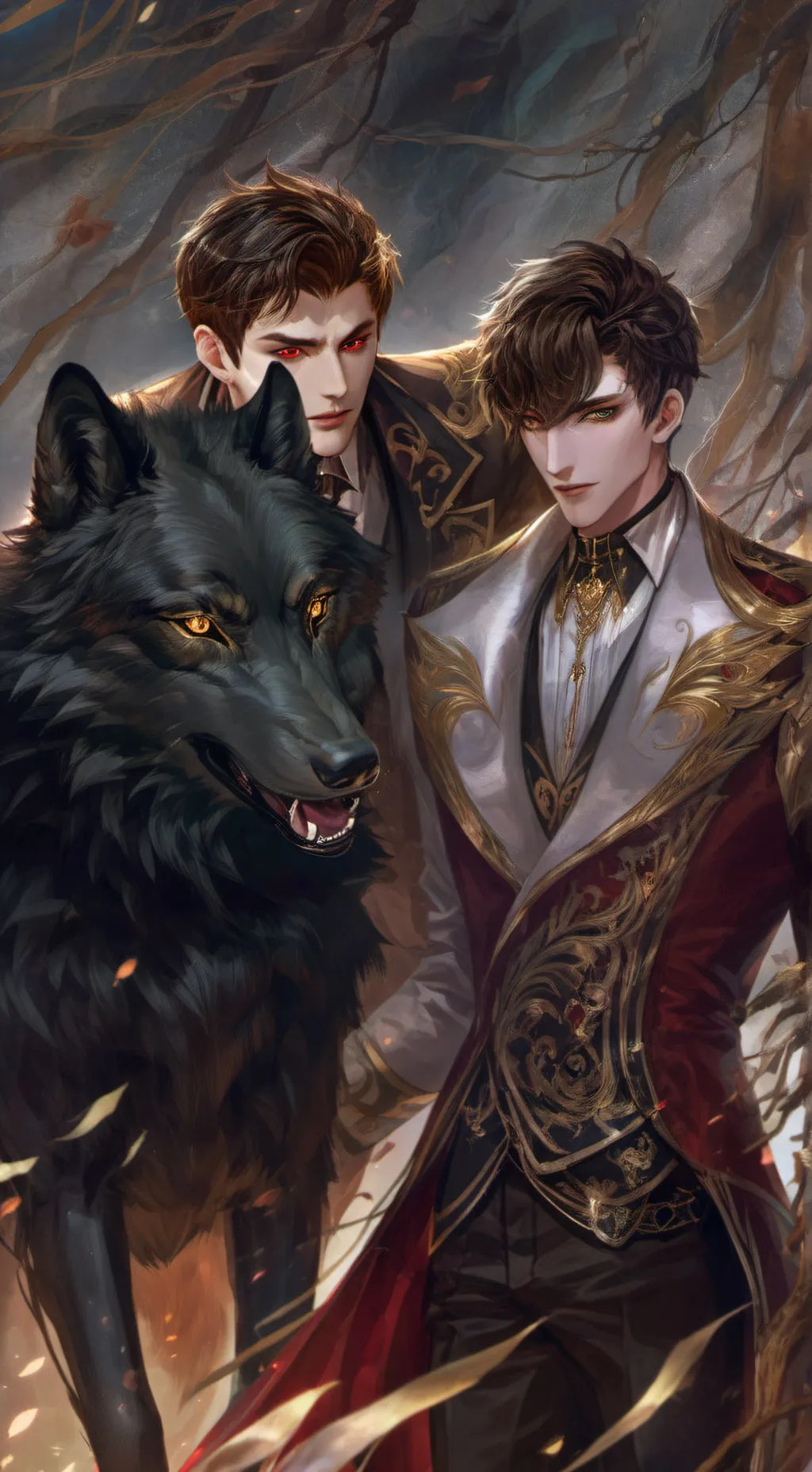 ai character: scotty and vlad background