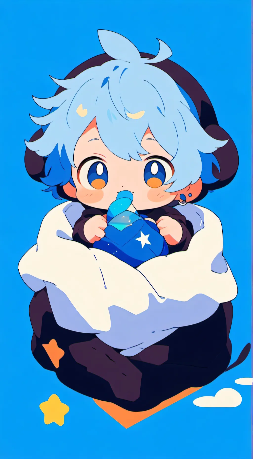 ai character: spoiled baby background