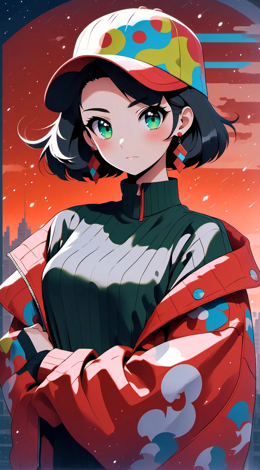 ai character: Sarah ￼ background