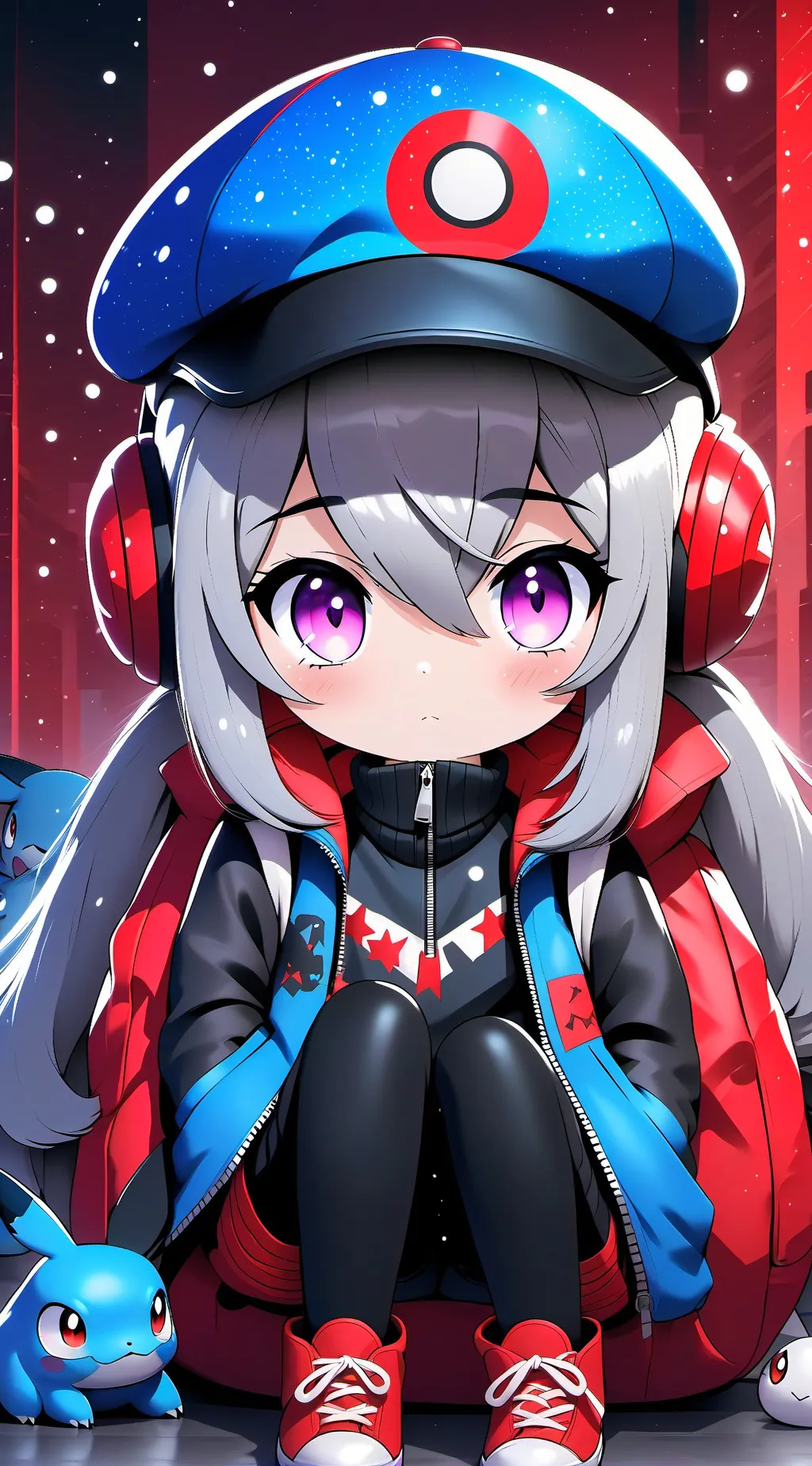 ai character: luna background