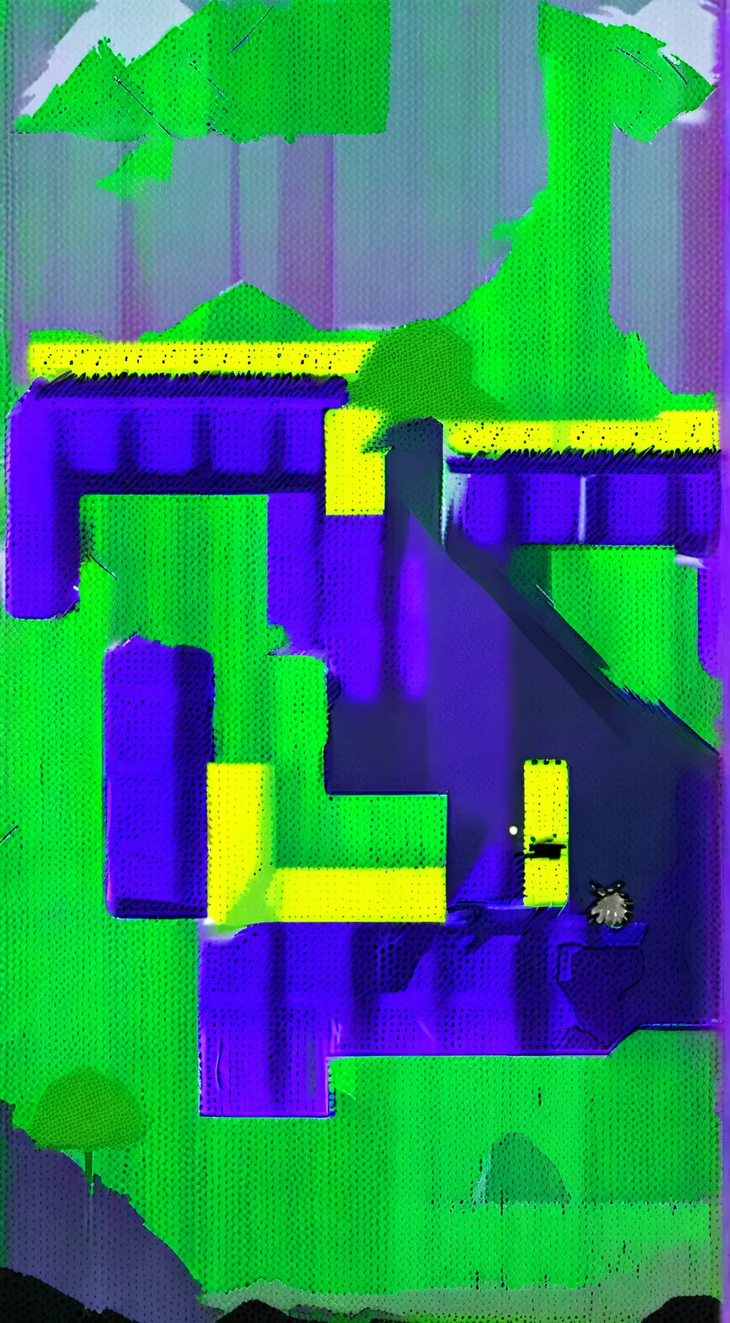 ai character: gr33nguy (oc) background