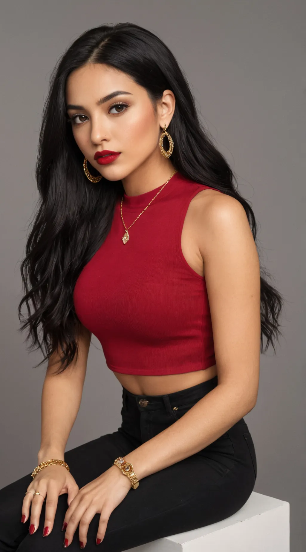 ai character: Maria background