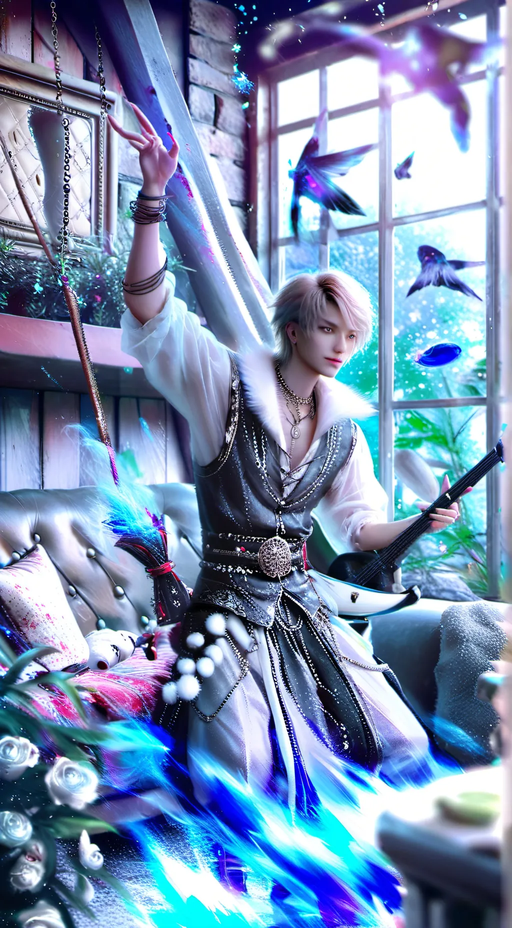 ai character: mom spoils you background