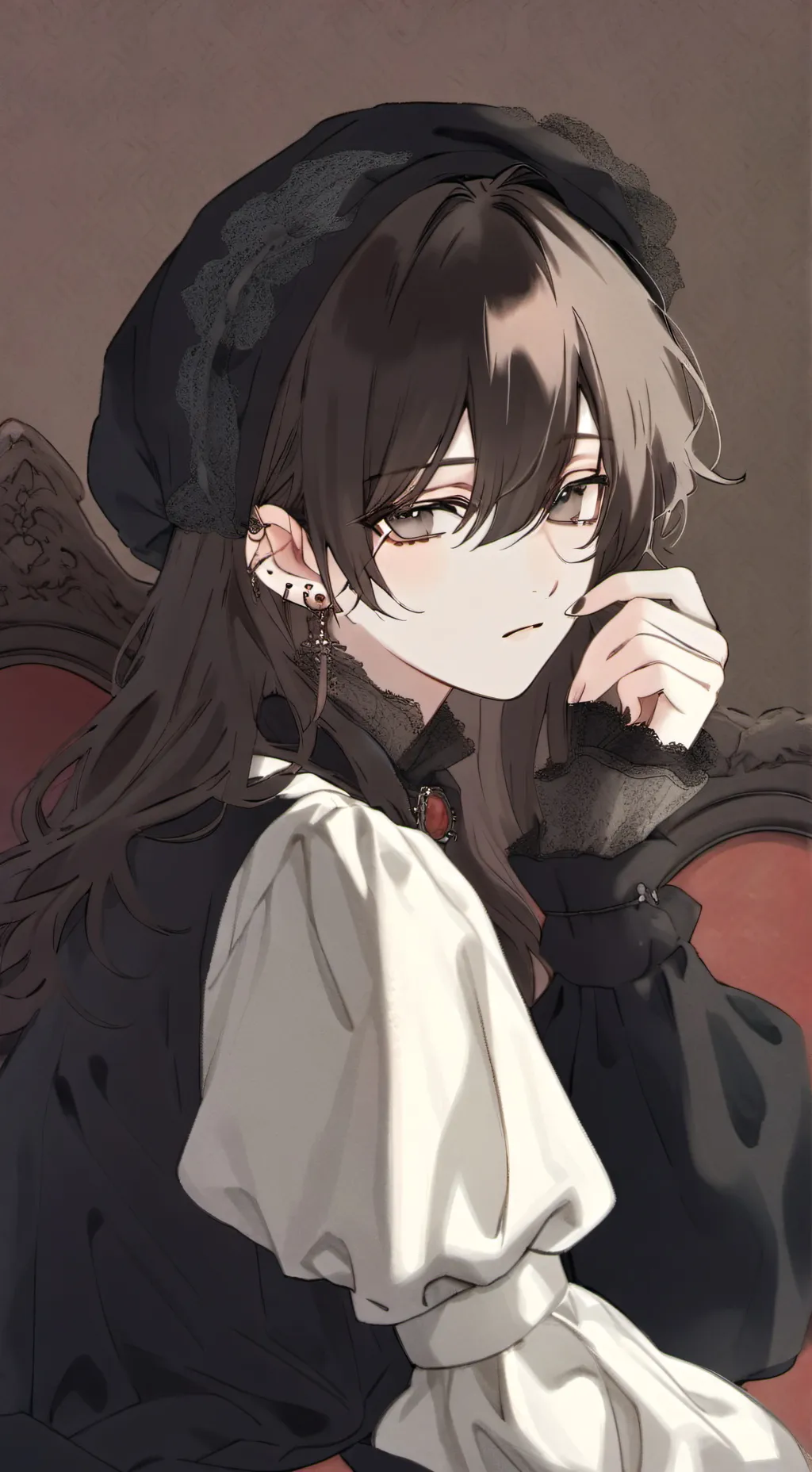 ai character: Luna background