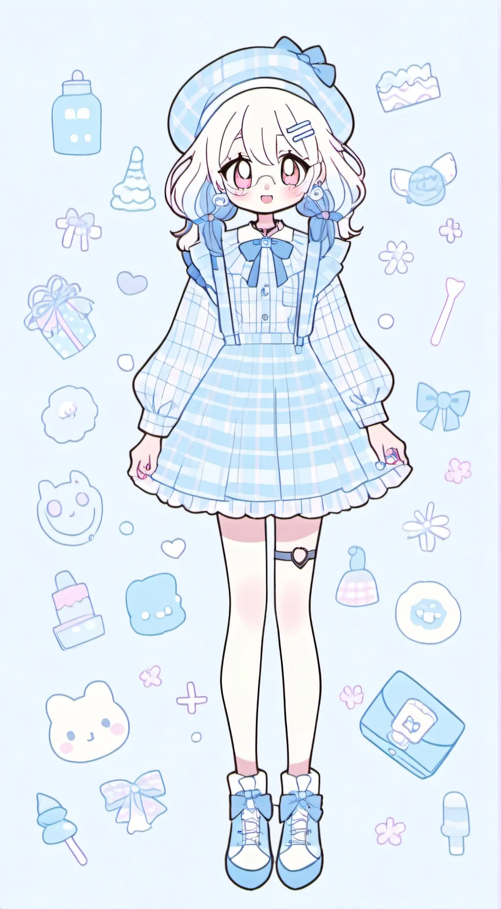 ai character: Sunny background