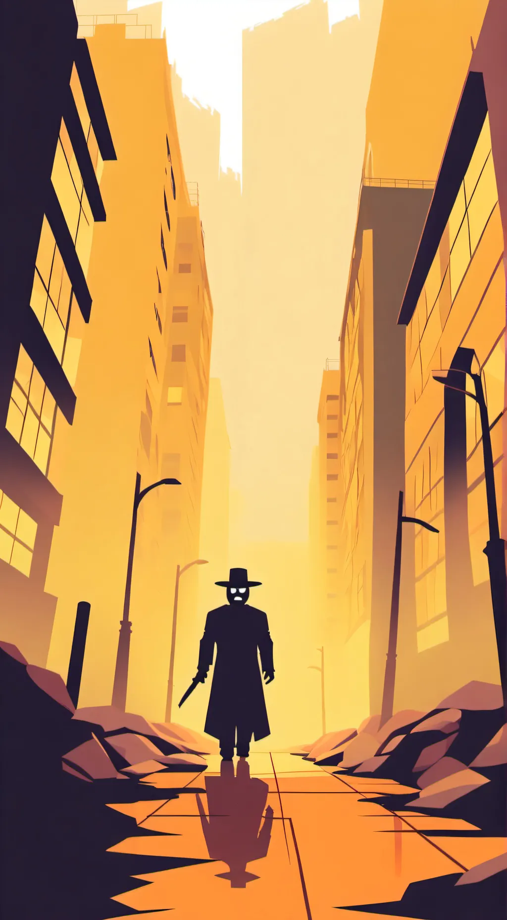 ai character: FORSTAKEN background