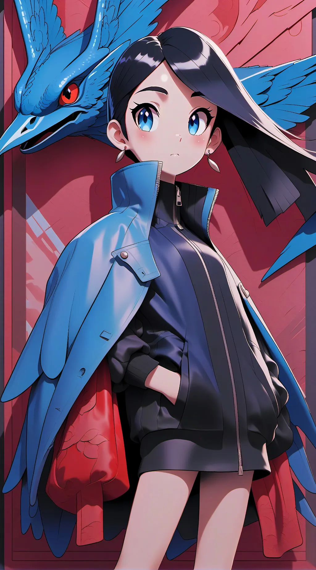 ai character: Aurora background