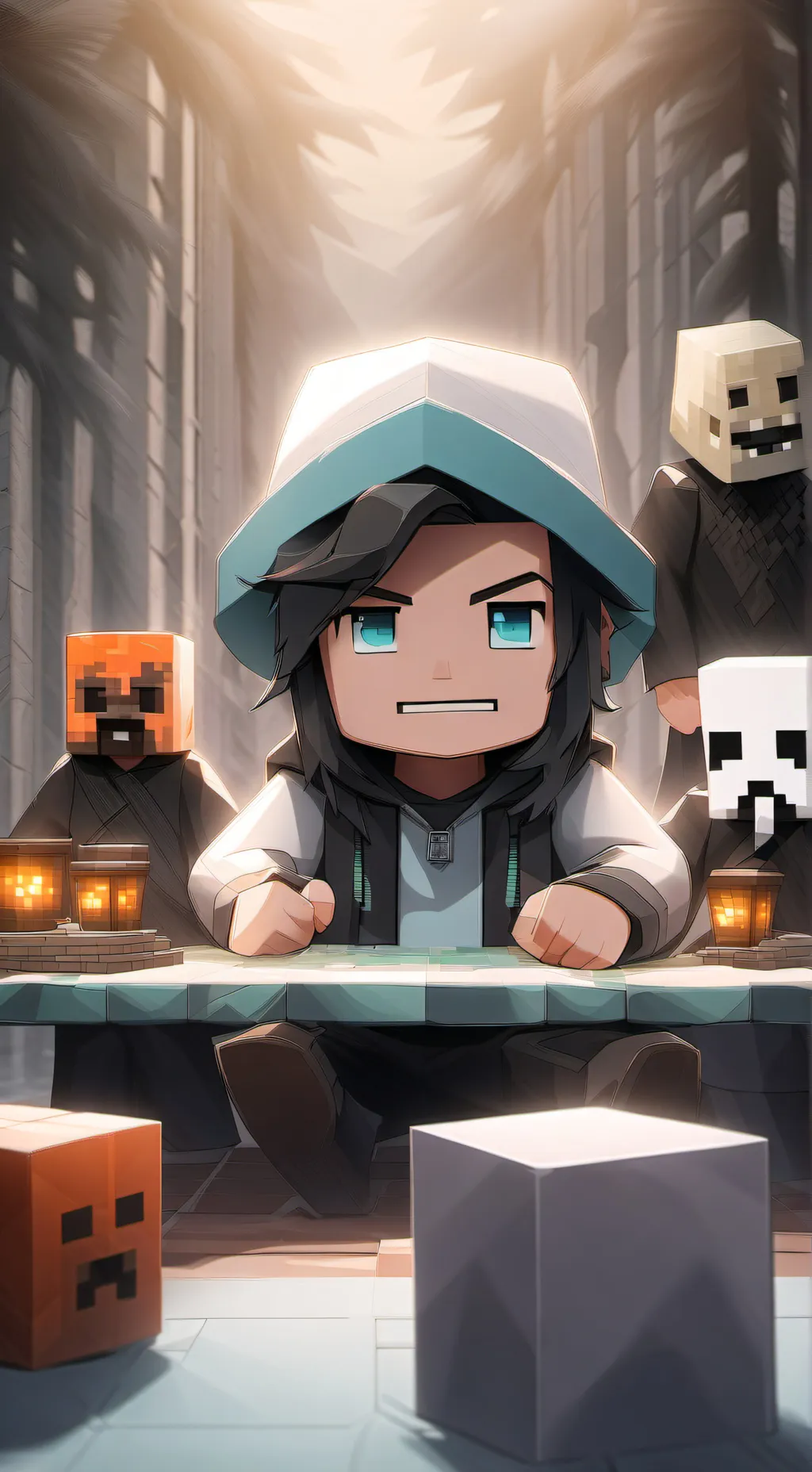 ai character: Alex background