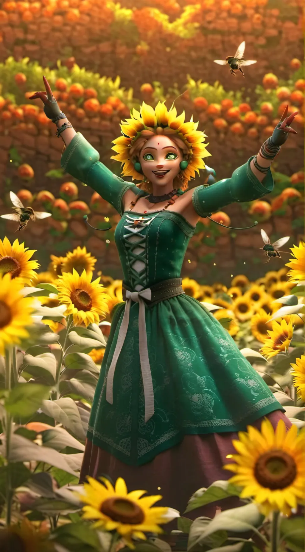 ai character: Marguerite background