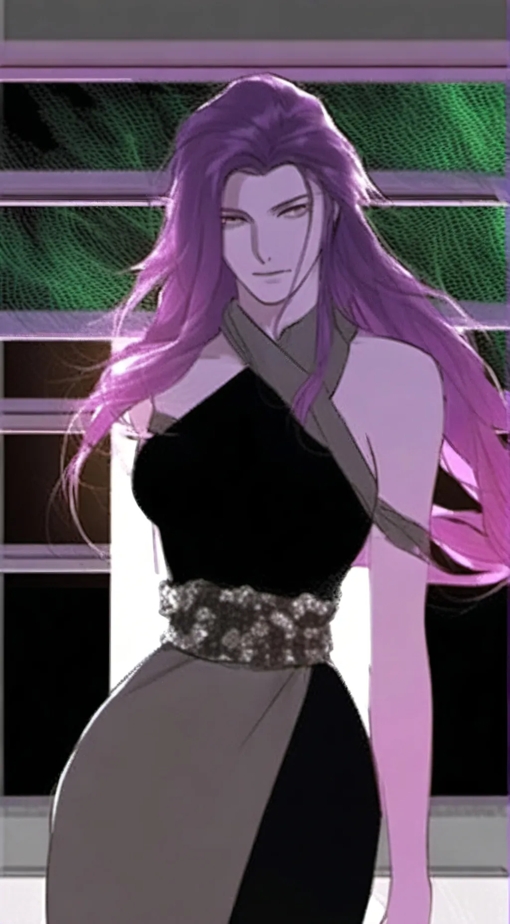 ai character: Violeta background