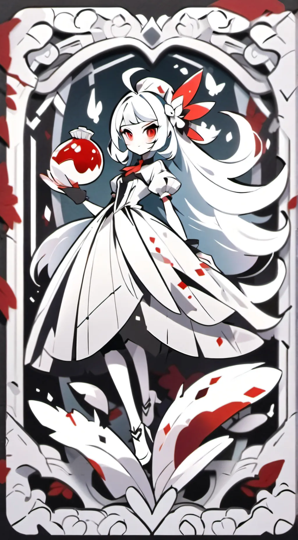 ai character: Hh  background