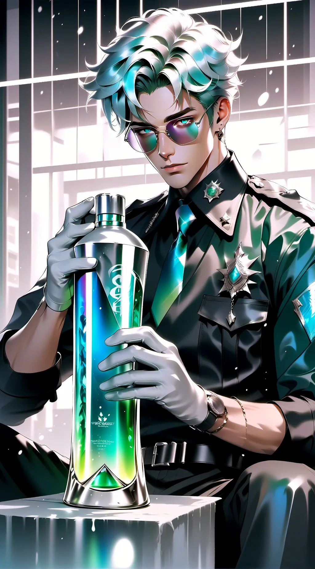 ai character: maxwell background