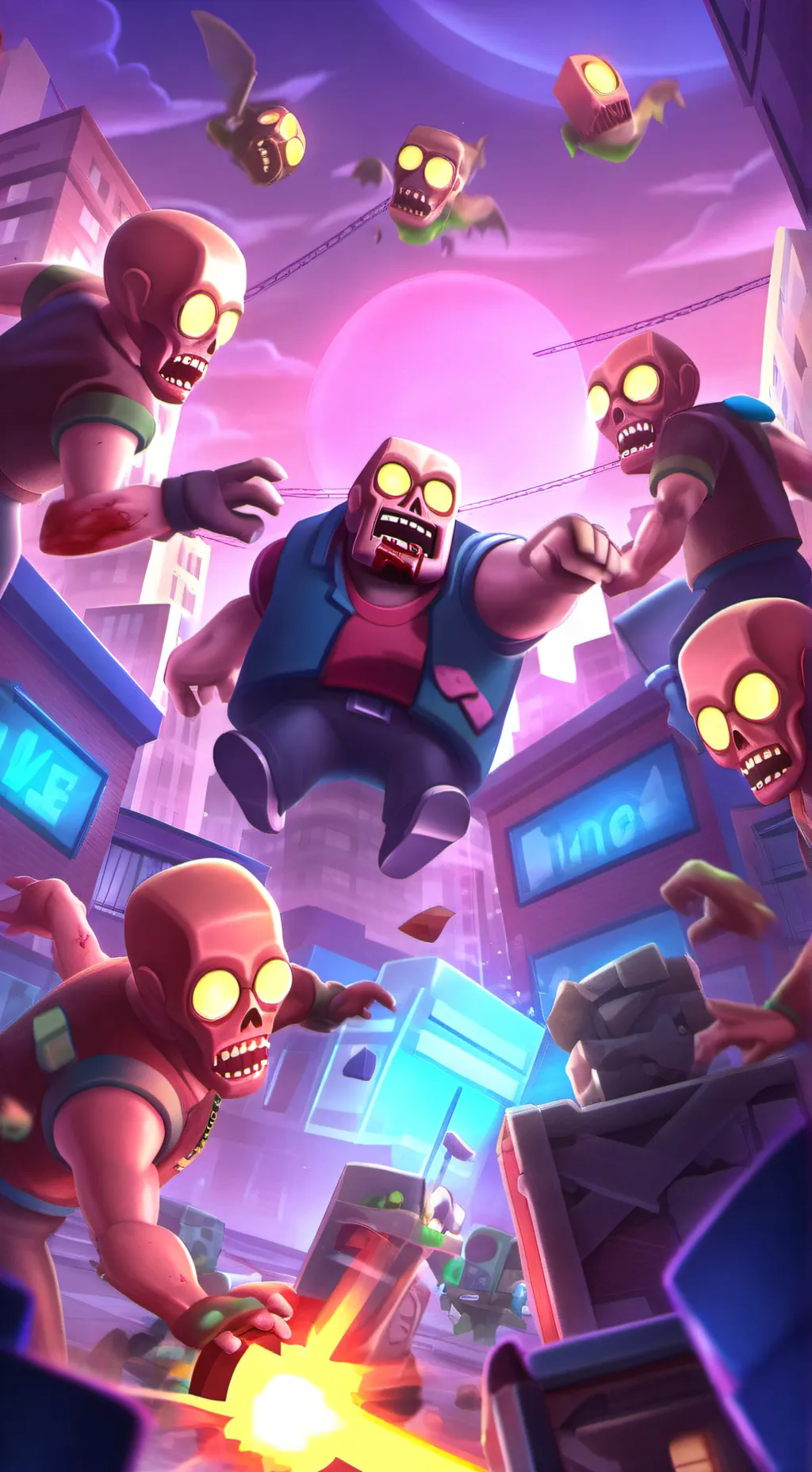 ai character: HOTD sleepover  background