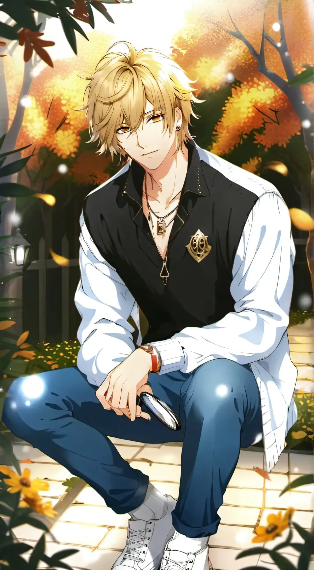 ai character: Kai❤️ background