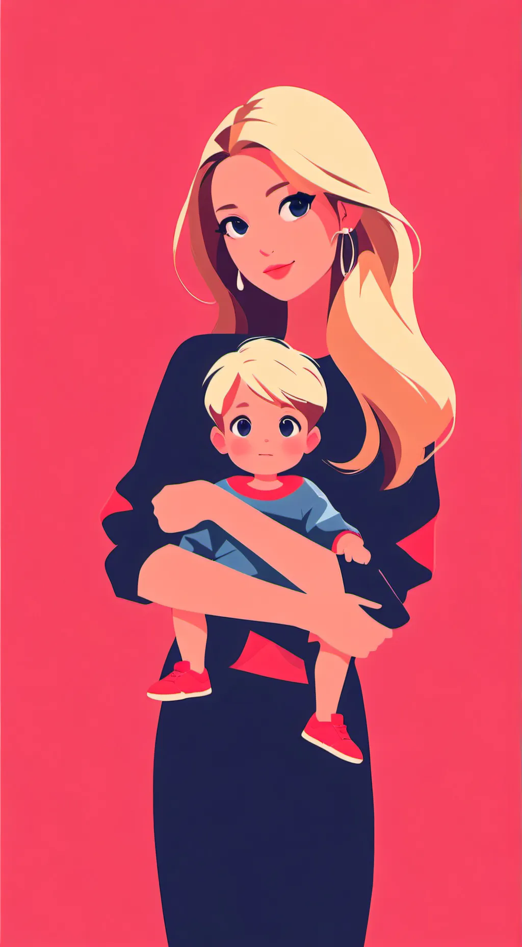 ai character: ty i młodszy brat background