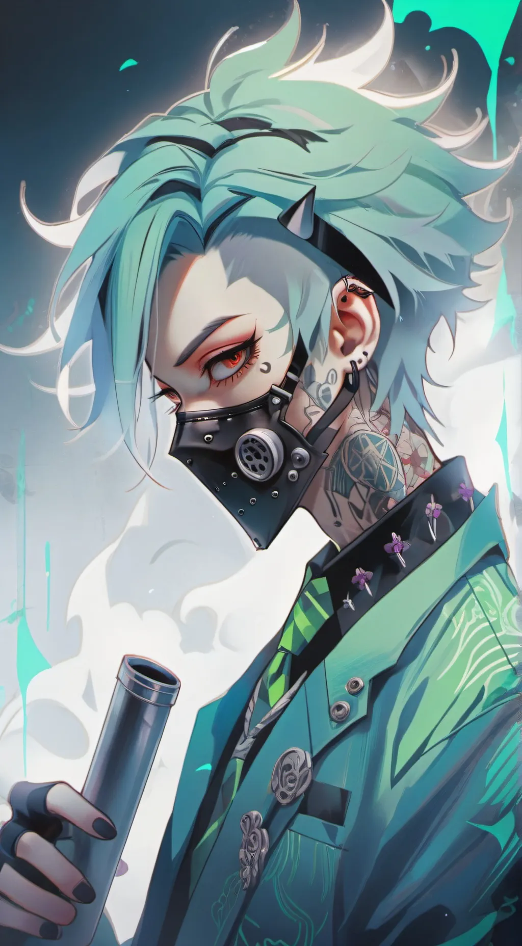 ai character: blade  background