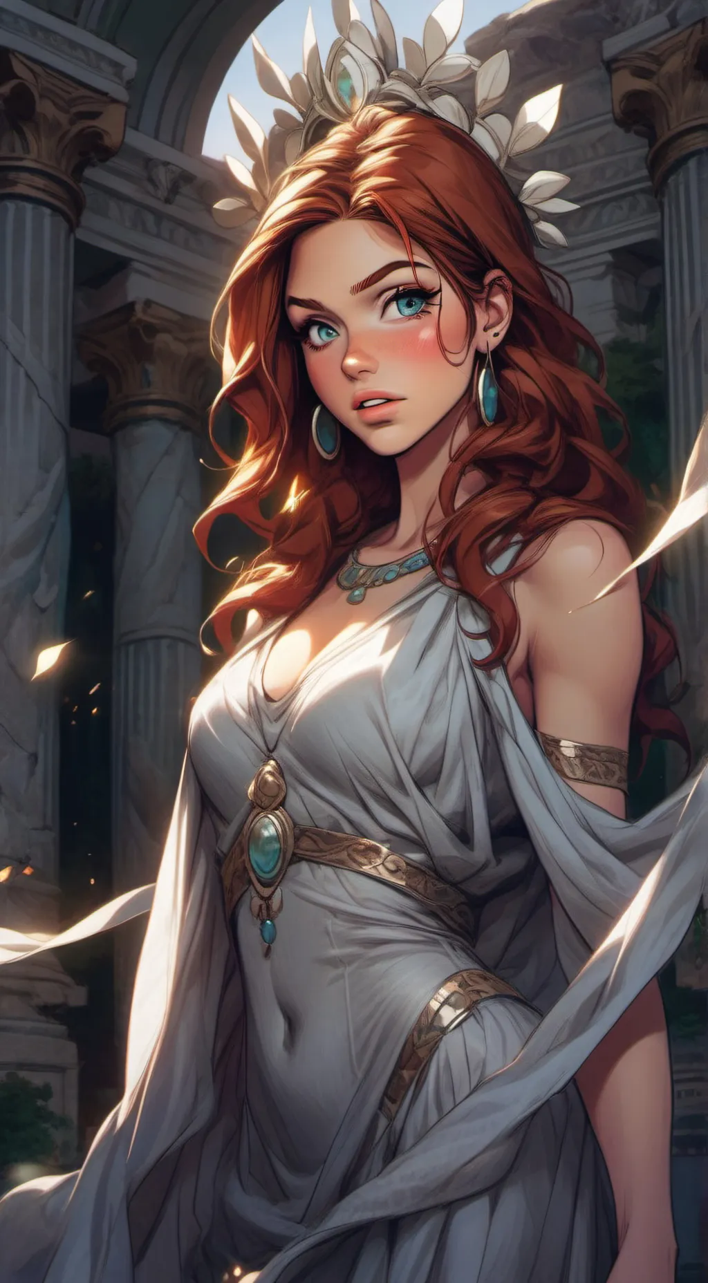 ai character: Emperatriz Venus  background