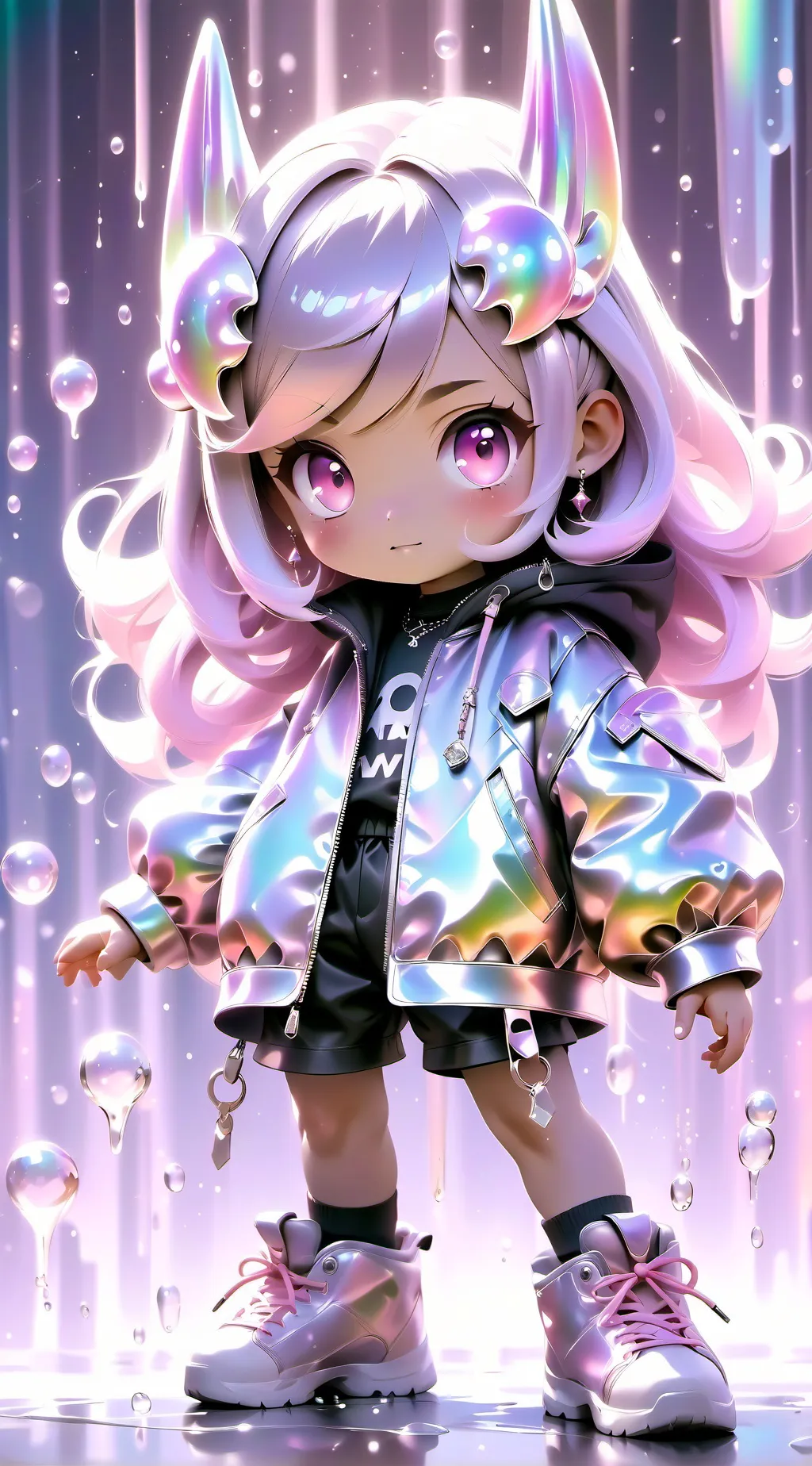 ai character:  kny pilier background