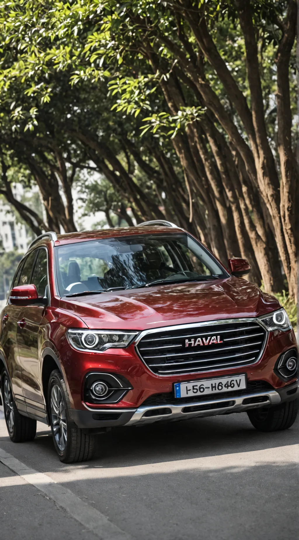 ai character: Haval H6 background