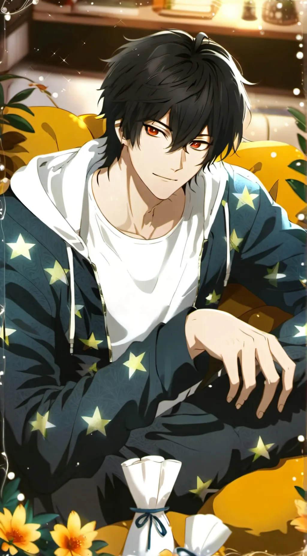 ai character: Ethan ❤️🧸 background