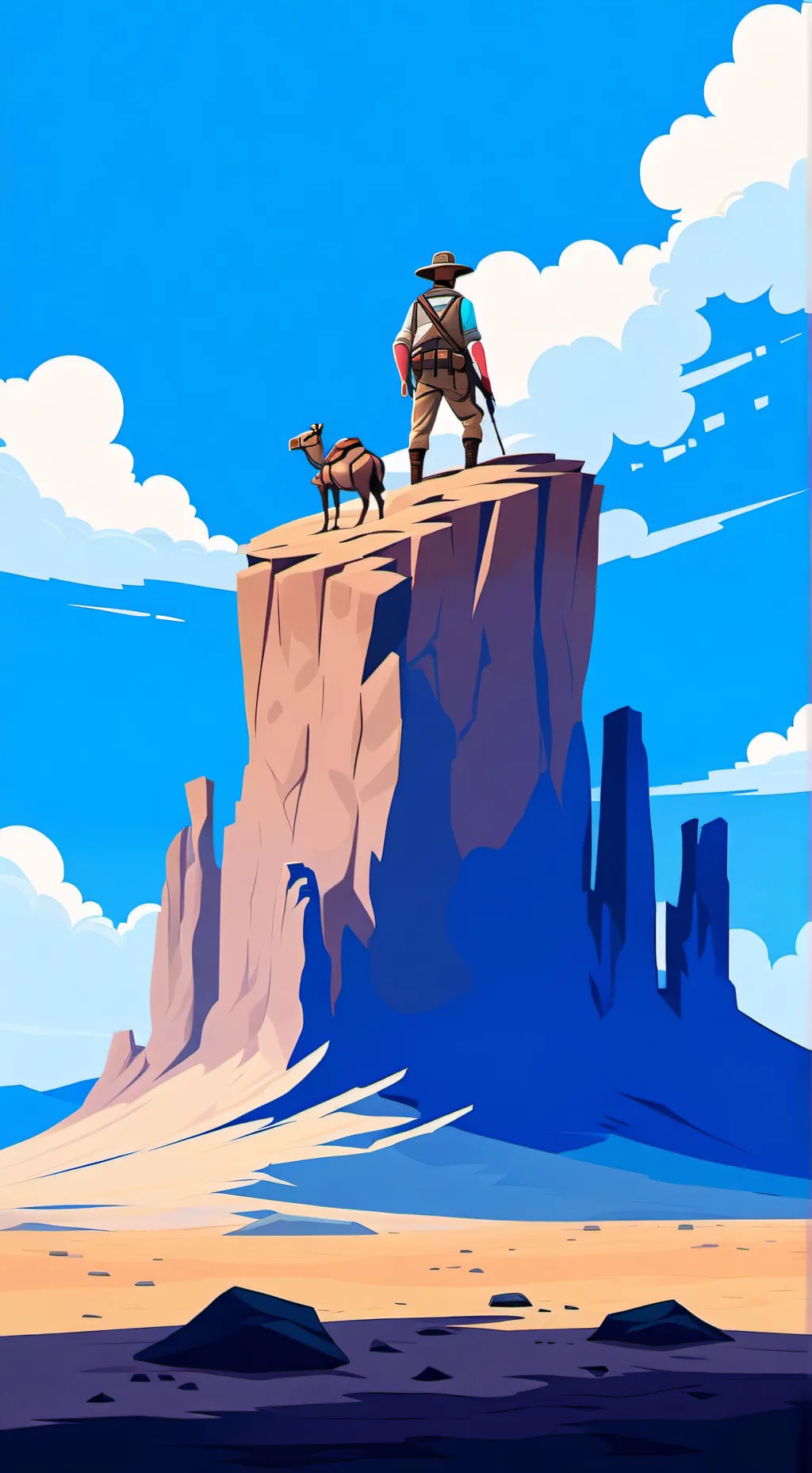 ai character: Roca Soldada xd background