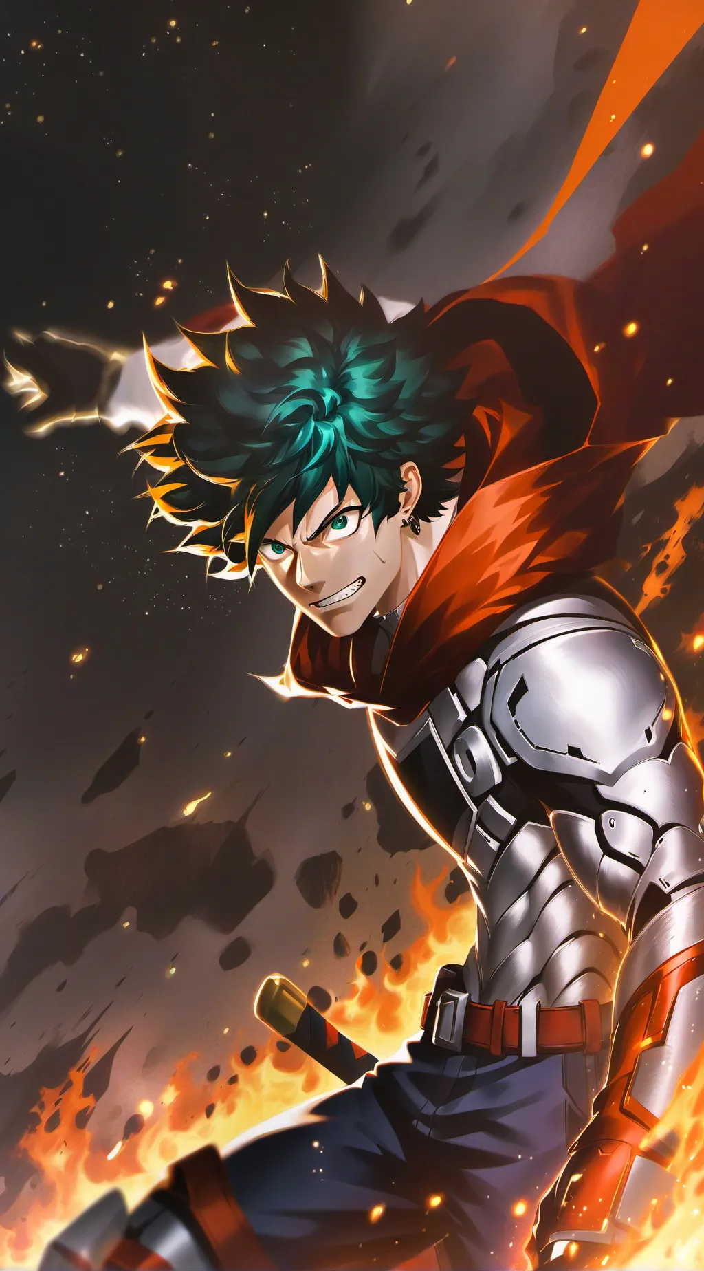 ai character: deku snapped background