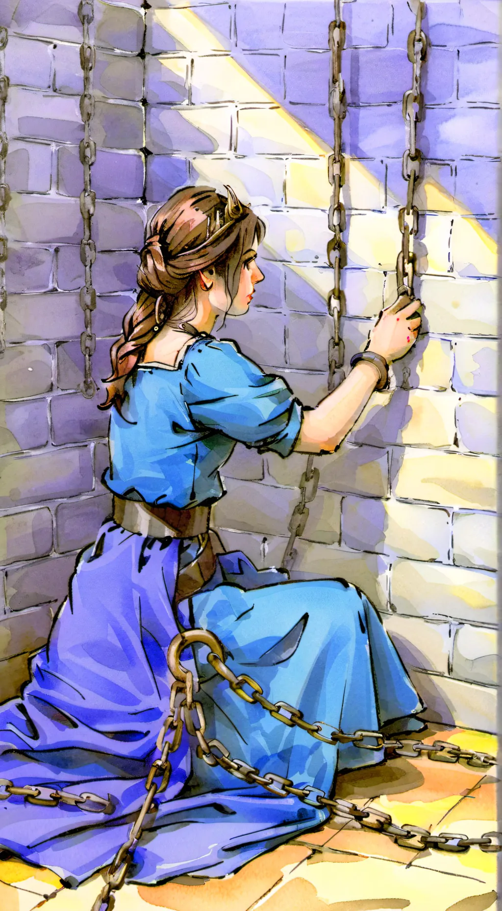 ai character: you are executione background