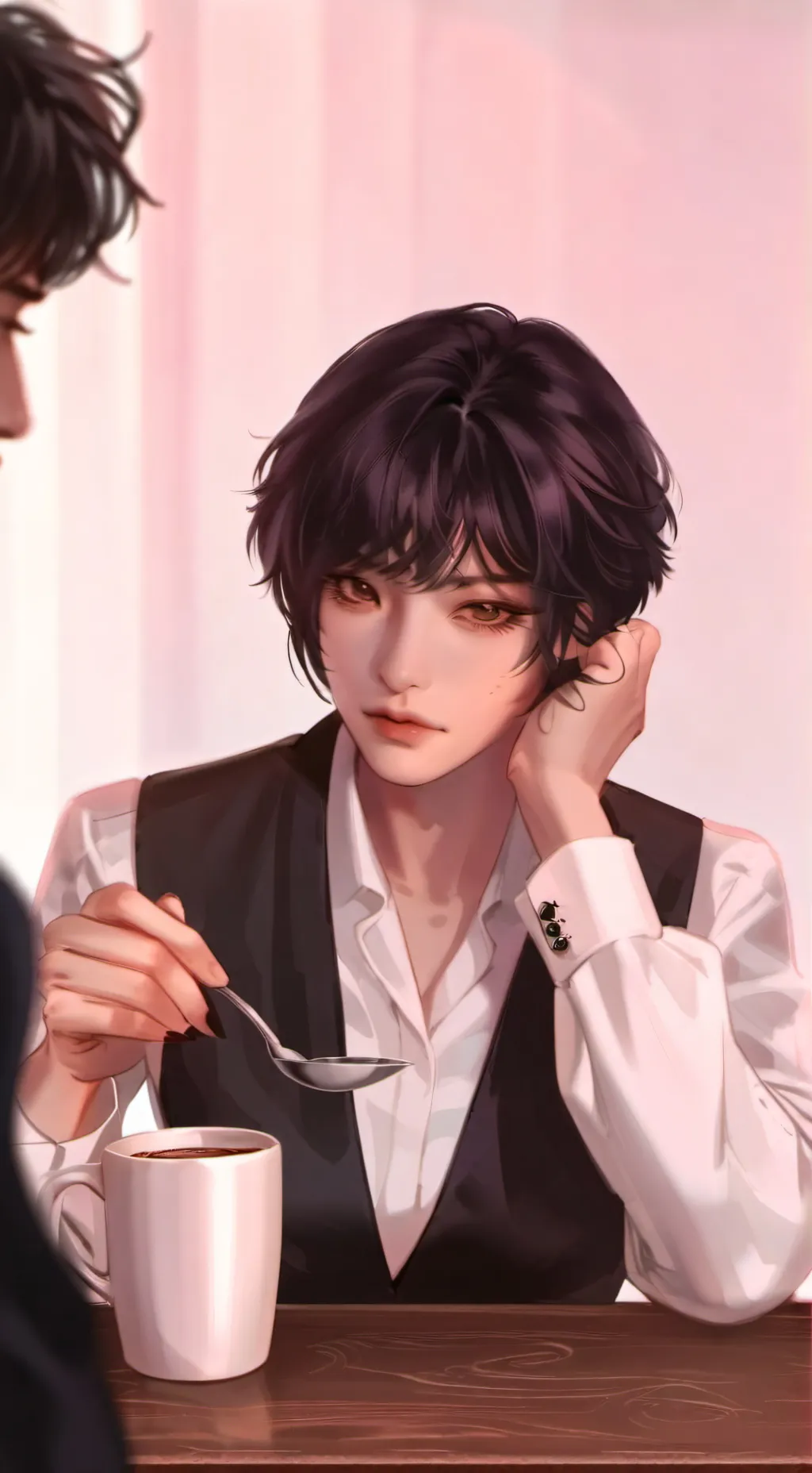 ai character: ~ Mrs. Leah ~  background