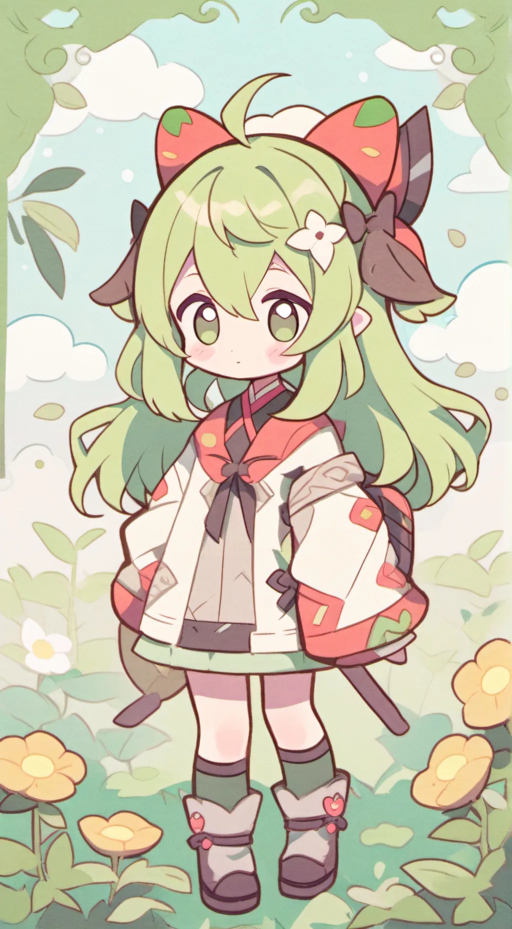 ai character: Pick me or Normal background