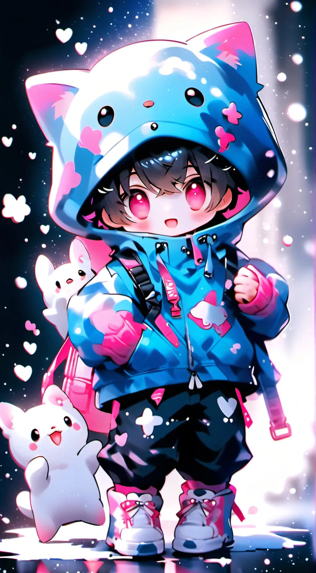 ai character: Fufu  background