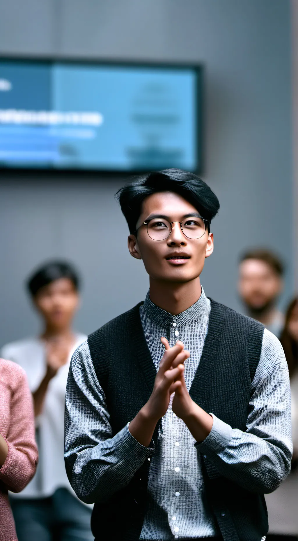 ai character: SignTech Innovator background