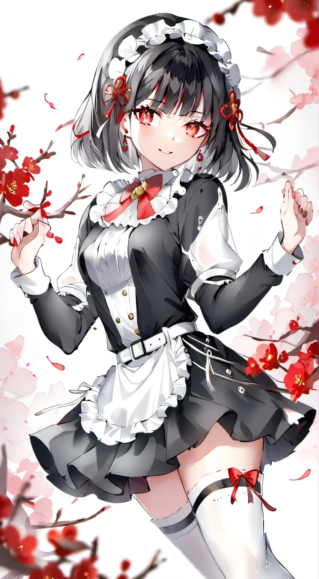 ai character: Rose background